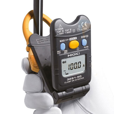 ampe kim hioki 3291 50 1 - Thiết bị đo điện đa năng kiểu gập bỏ túi Hioki 3291-50