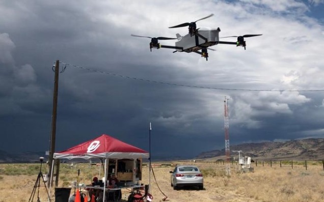university of oklahoma weather forecasting drones 1 - 10 ứng dụng phổ biến của thiết bị bay không người lái