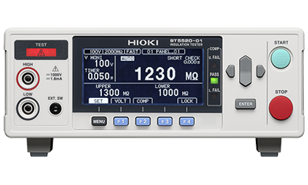 st5520 1 - Tại sao nên sử dụng thiết bị đo cách điện ST5520 Hioki?