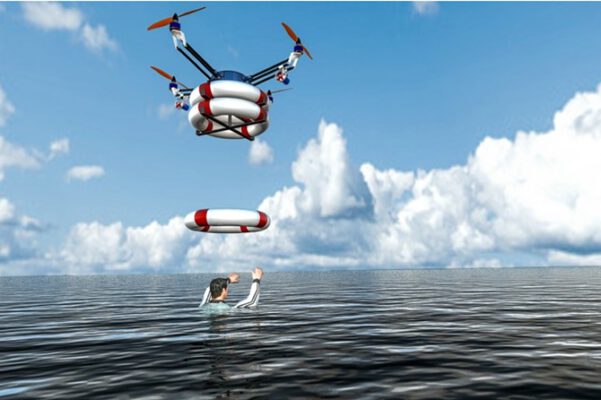 Drone giúp tìm kiếm và cứu mạng