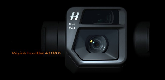 tiêu chí chọn flycam - chọn loại có camera chất lượng