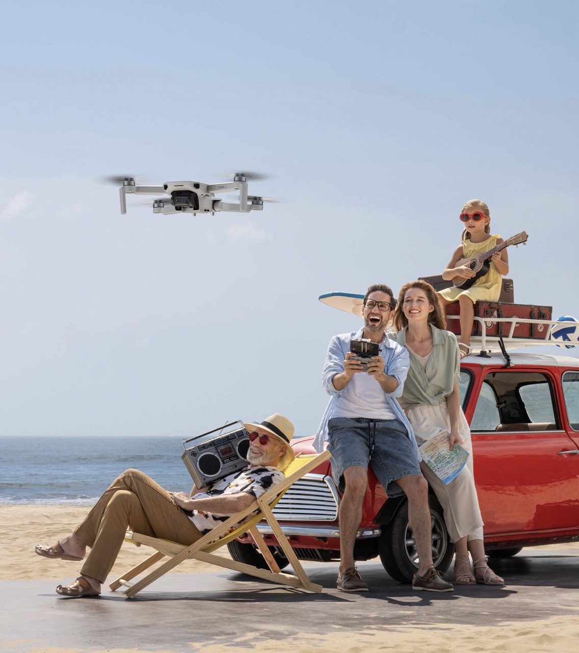 dji mini - Sự khác nhau giữa các tên gọi UAV, Drone và Flycam