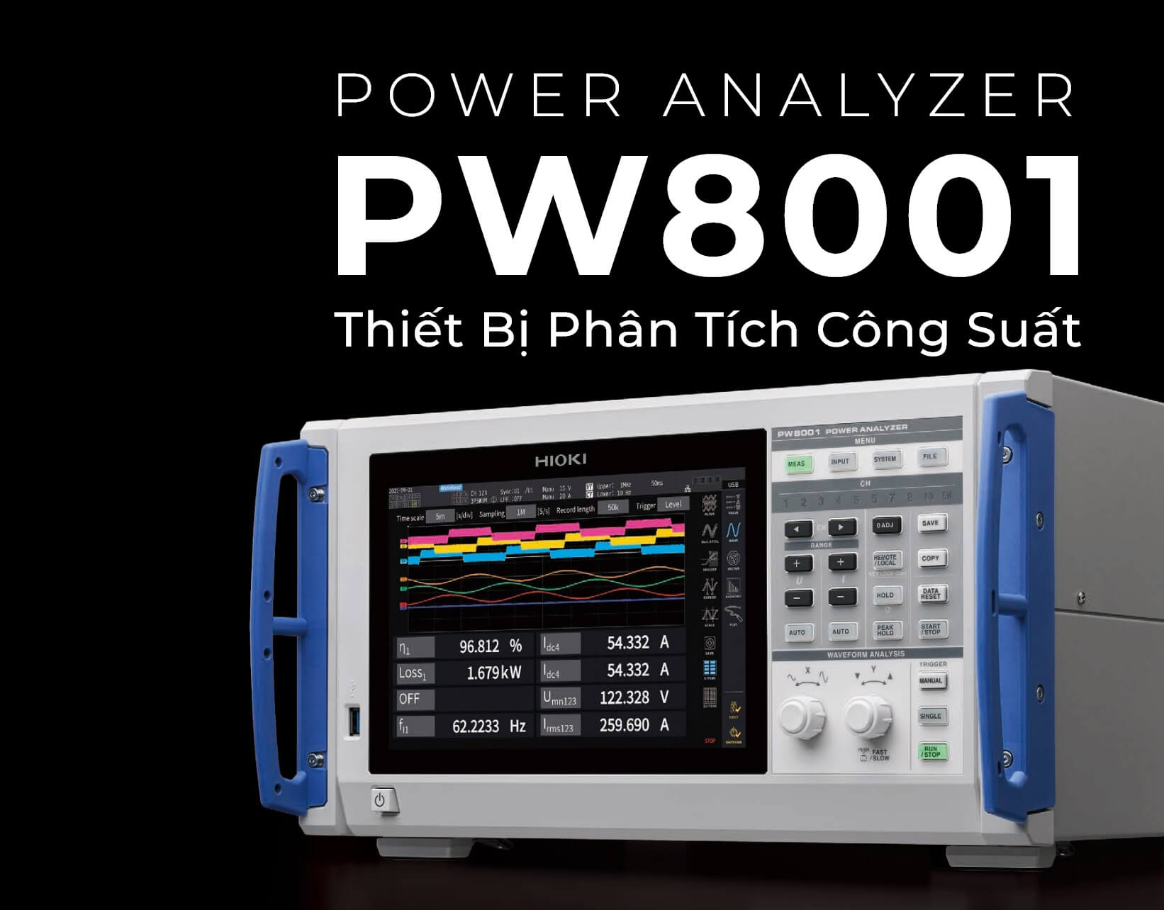 thiết bị phân tích công suất điện Hioki pw8001