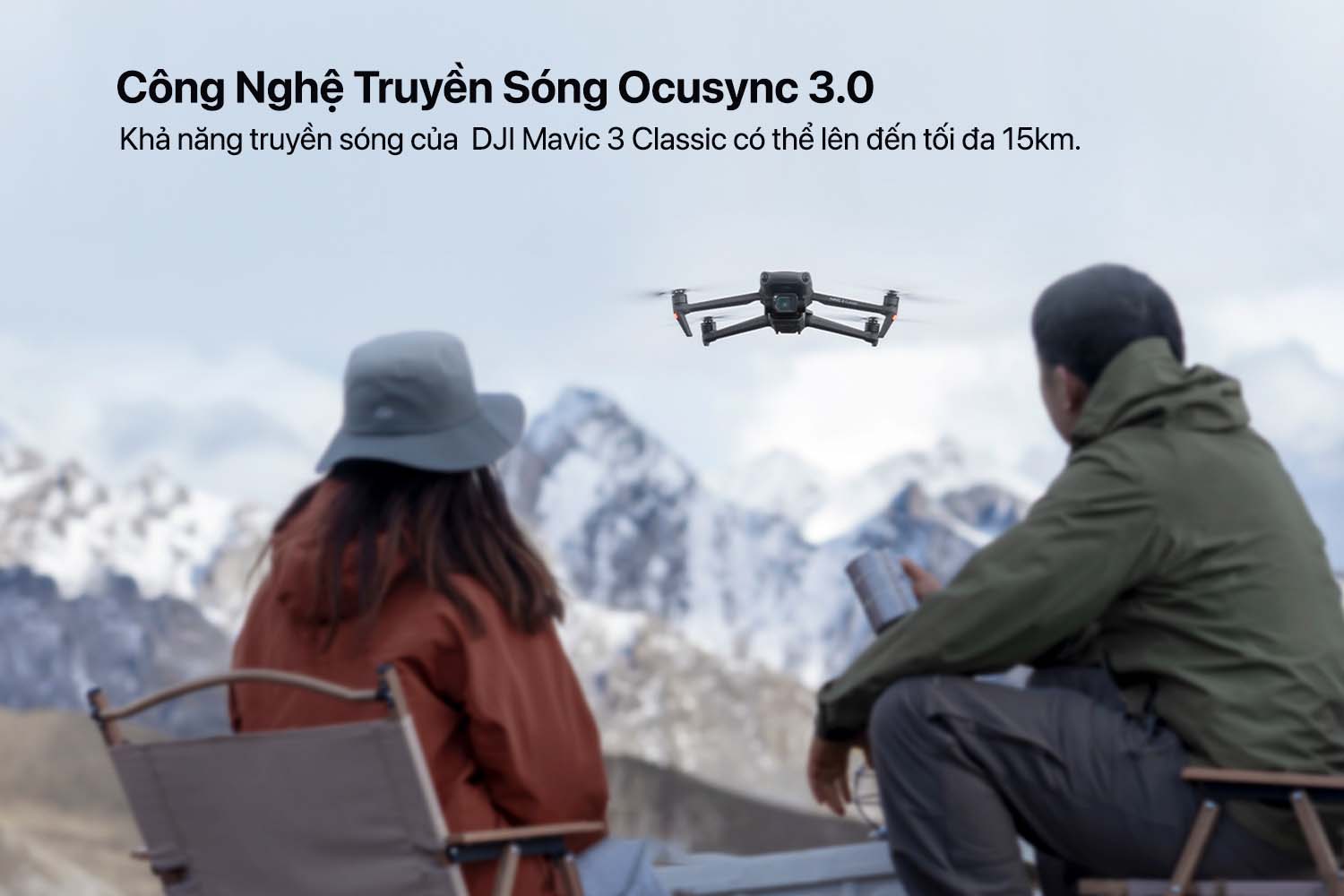 flycam dji mavic 3 classic 7 - Tầm quan trọng của hệ thống OcuSync trên các Drone tầm xa của DJI