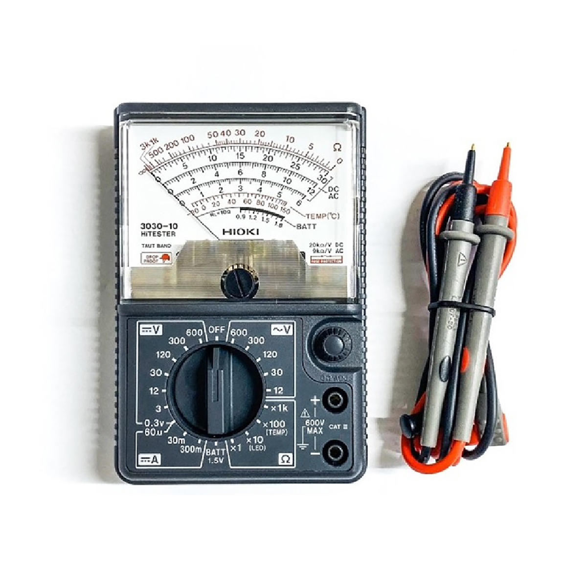 hioki 3030 10 1 - Hướng dẫn đo điện trở bằng đồng hồ vạn năng chi tiết nhất
