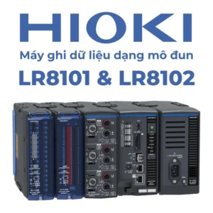 hioki lr8101 & lr8102 - máy ghi dữ liệu đa kênh