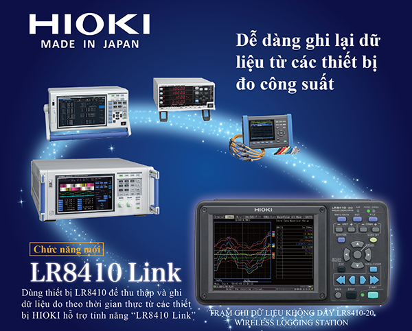 Thiết bị ghi dữ liệu hioki