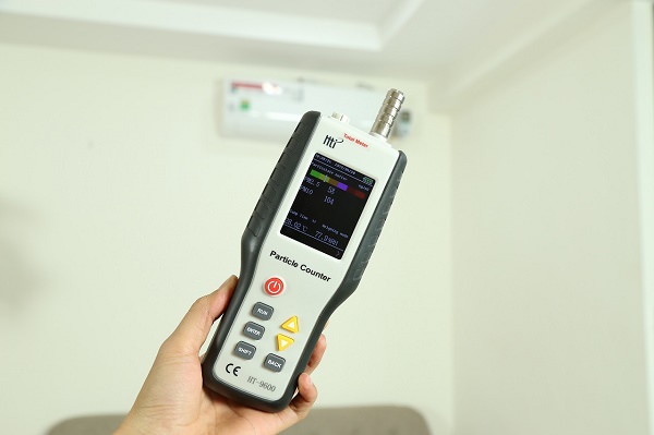 máy đếm hạt bụi với môi trường máy đếm hạt bụi với môi trường