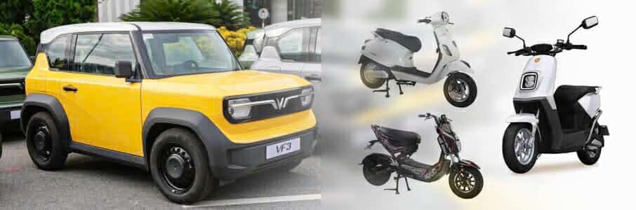 các loại xe điện phổ biến các loại xe điện phổ biến