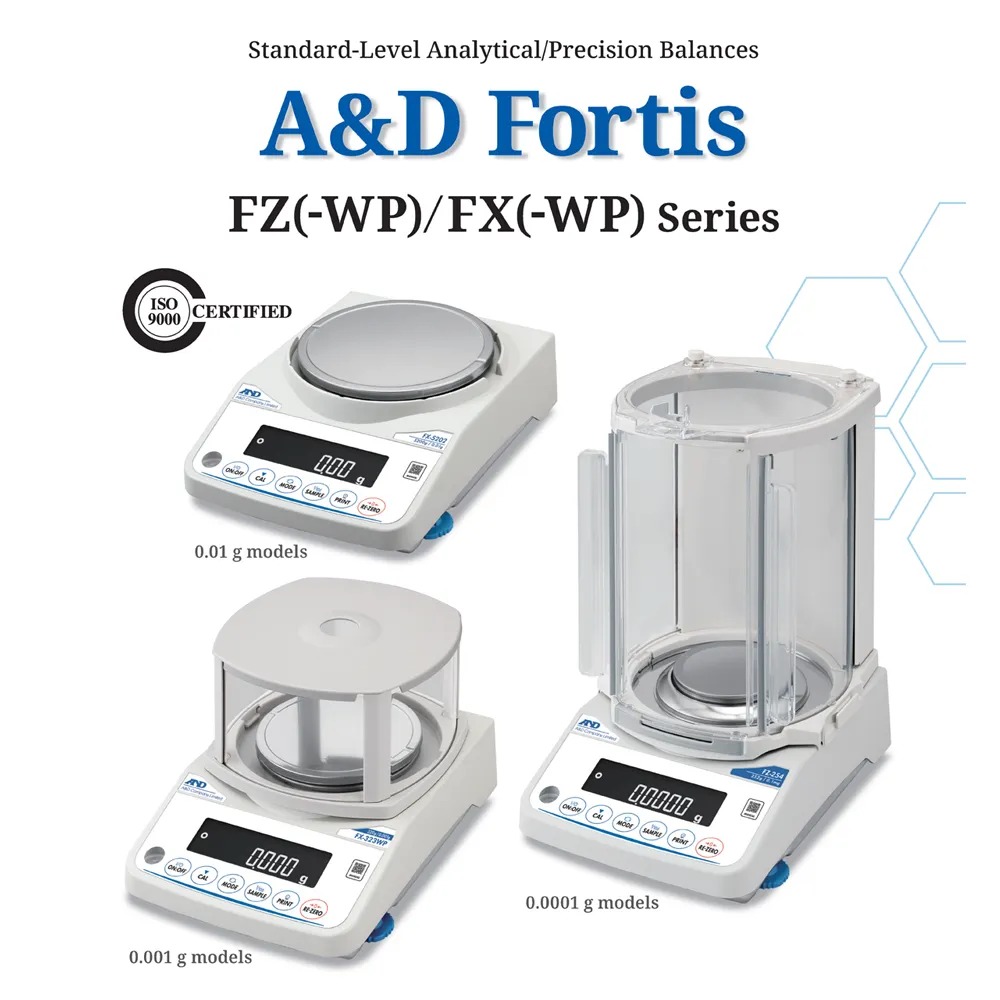 A&D Fortis Cân phân tích A&D Fortis FZ/FX – Độ đọc tới 0,0001 g