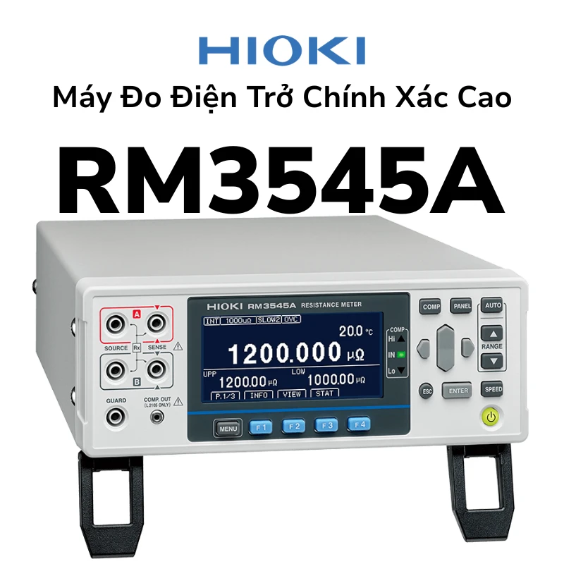 HIOKI RM3545A (2) Máy Đo Điện Trở Hioki RM3545A 1 nΩ, 0.045%