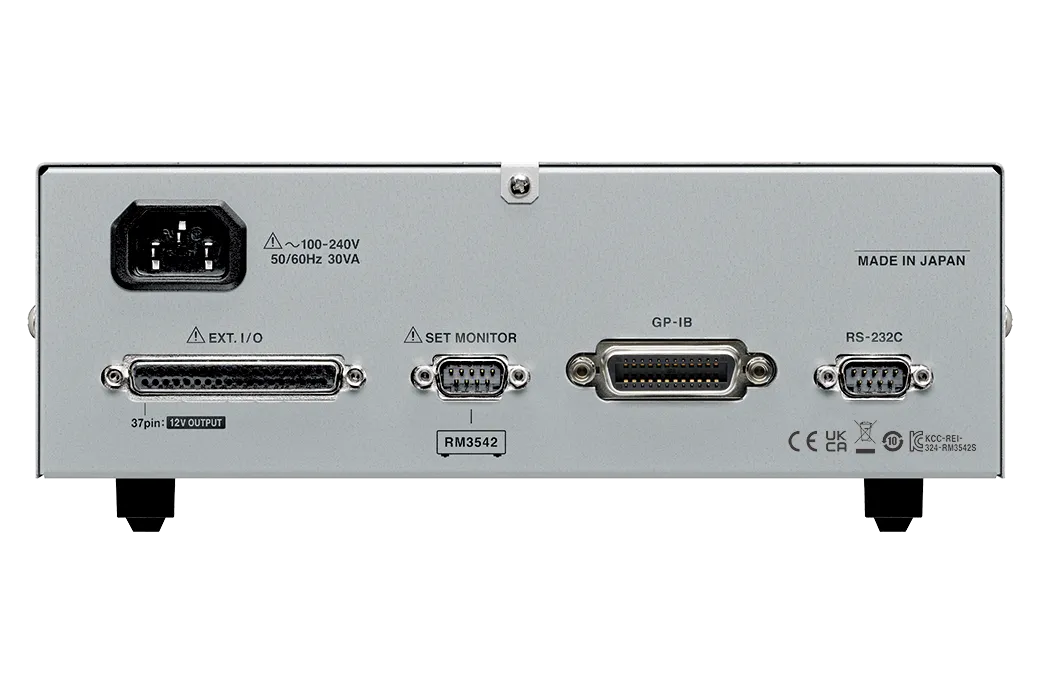 Máy đo điện trở in-line RM3542C: tăng tốc & ổn định