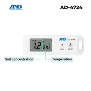 AD-4724 máy đo độ mặn và nhiệt độ chống nước IP65