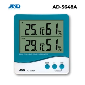 AD-5648A nhiệt ẩm kế 2 kênh có đầu dò ngoài