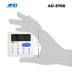 AD-5708 Bộ đếm giờ 100 Phút IP54 Có Đèn Báo A&D
