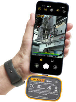 máy chụp ảnh sóng âm cho điện thoại của Fluke