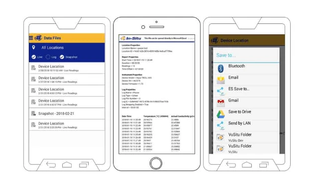 Quản lý dữ liệu qua VuSitu Mobile App, gắn vị trí và chia sẻ dữ liệu hiện trường thuận tiện.
