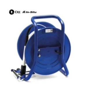 Water Level Meter 100 dùng băng polyethylene gia cường Kevlar, đầu dò IP68, đo static/drawdown và xác định đáy giếng đến độ sâu 300 m.