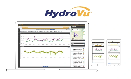HydroMace XCi truyền dữ liệu lên HydroVu