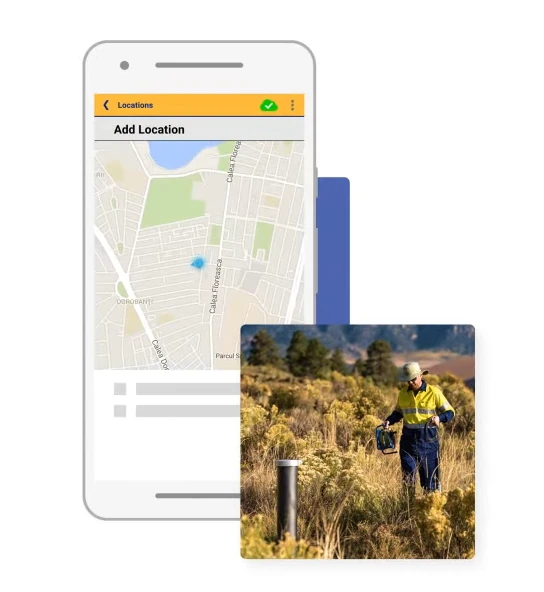 VuSitu tổ chức dữ liệu theo site bằng GPS tag và ảnh vị trí